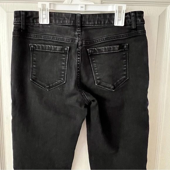 Simple Vera Wang Womens Pants 4 Mid-Rise‎ Black Denim Jeans Casual Streetwear - Picture 7 of 12